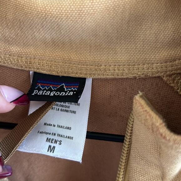 Patagonia 100% Organic Cotton Front Zip Sweatshirt Men's Medium Style 27530F6 - Picture 3 of 12